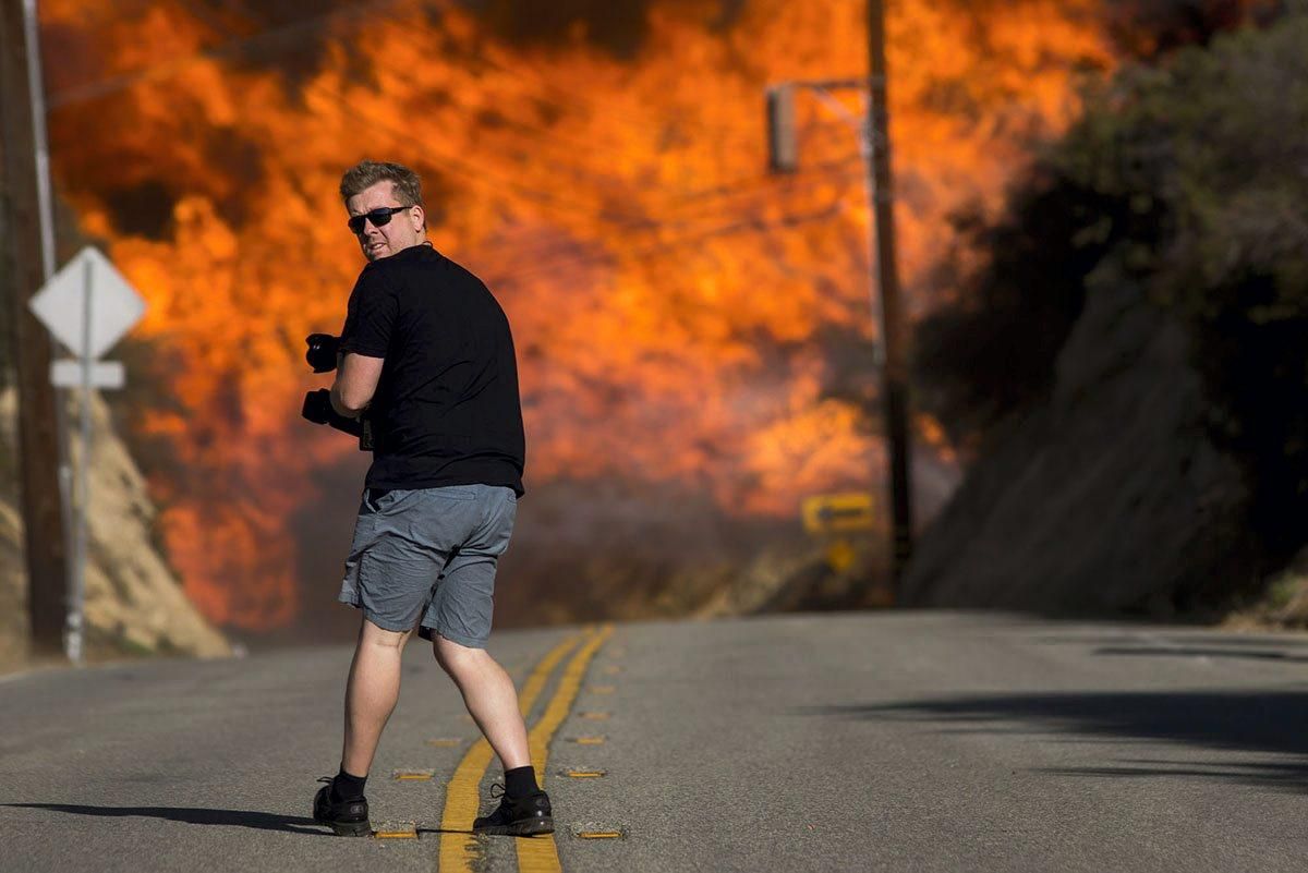 El devastador incendio de California en imágenes