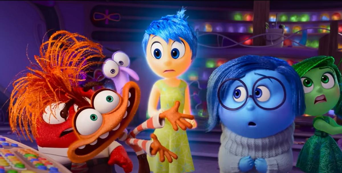 Un fotograma de la película 'Inside Out 2'.