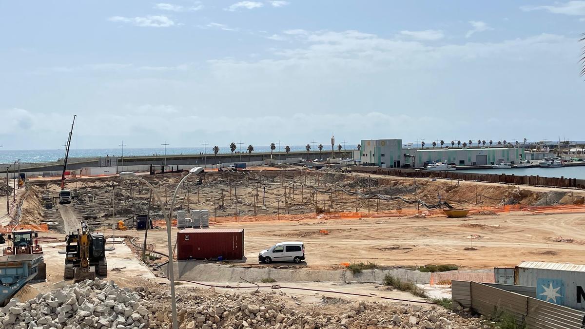 Imagen del estado en que se encuentra el Puerto de Torrevieja