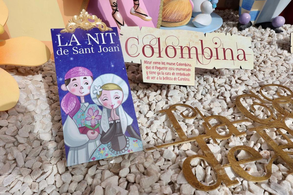 Foguerer Carolinas: la hoguera infantil ganadora, al detalle