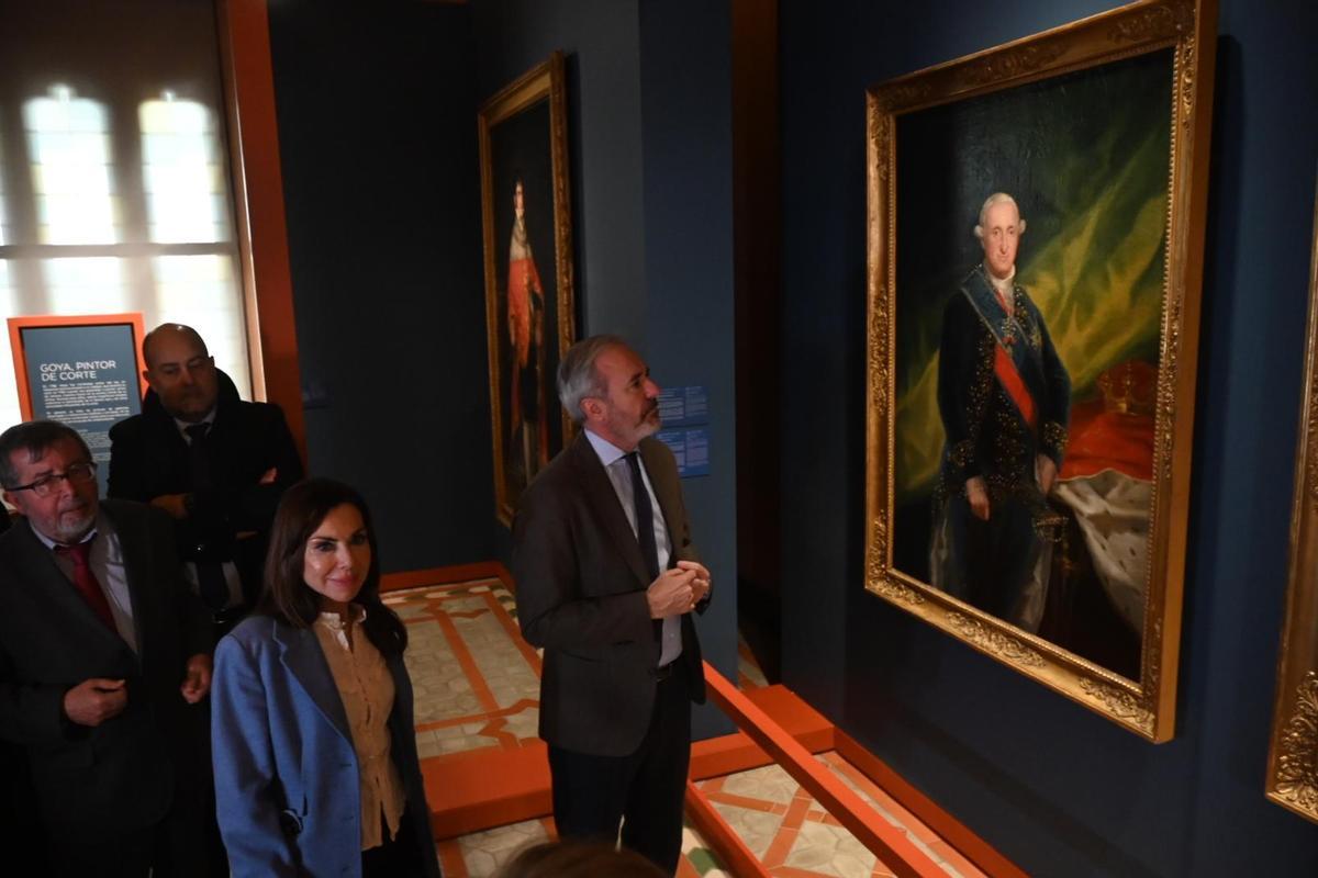 En imágenes | Las obras de Goya ya brillan en La Aljafería En imágenes | Las obras de Goya ya brillan en La Aljafería