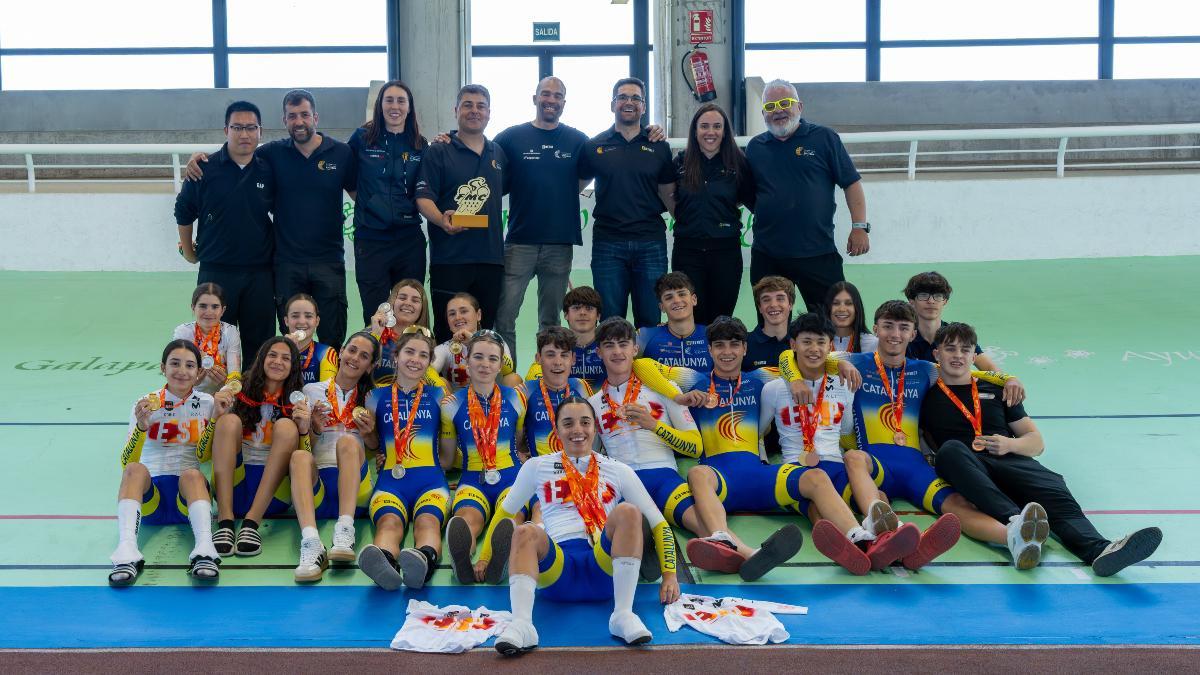 El ciclisme femení catapulta la selecció catalana al Campionat d’Espanya de pista