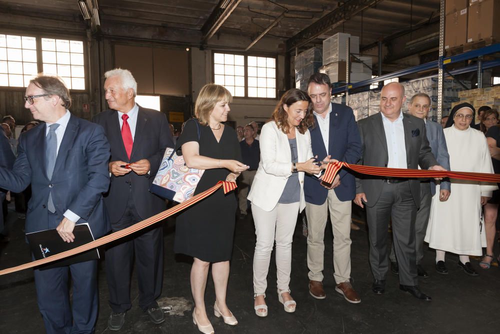 Manresa inaugura a Pirelli el primer magatzem del Banc dels Aliments a fora de Barcelona