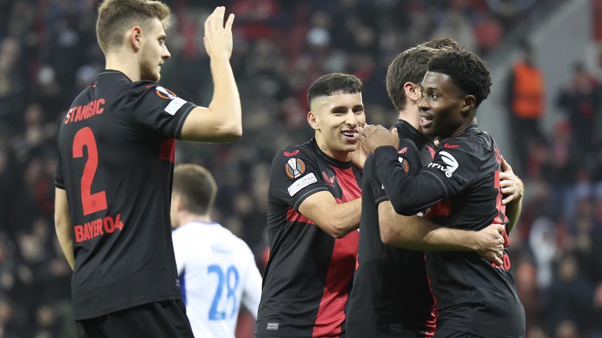Resumen, goles y highlights del Bayer Leverkusen 5 - 1 Molde de la jornada 6 de la fase de grupos de la Europa League