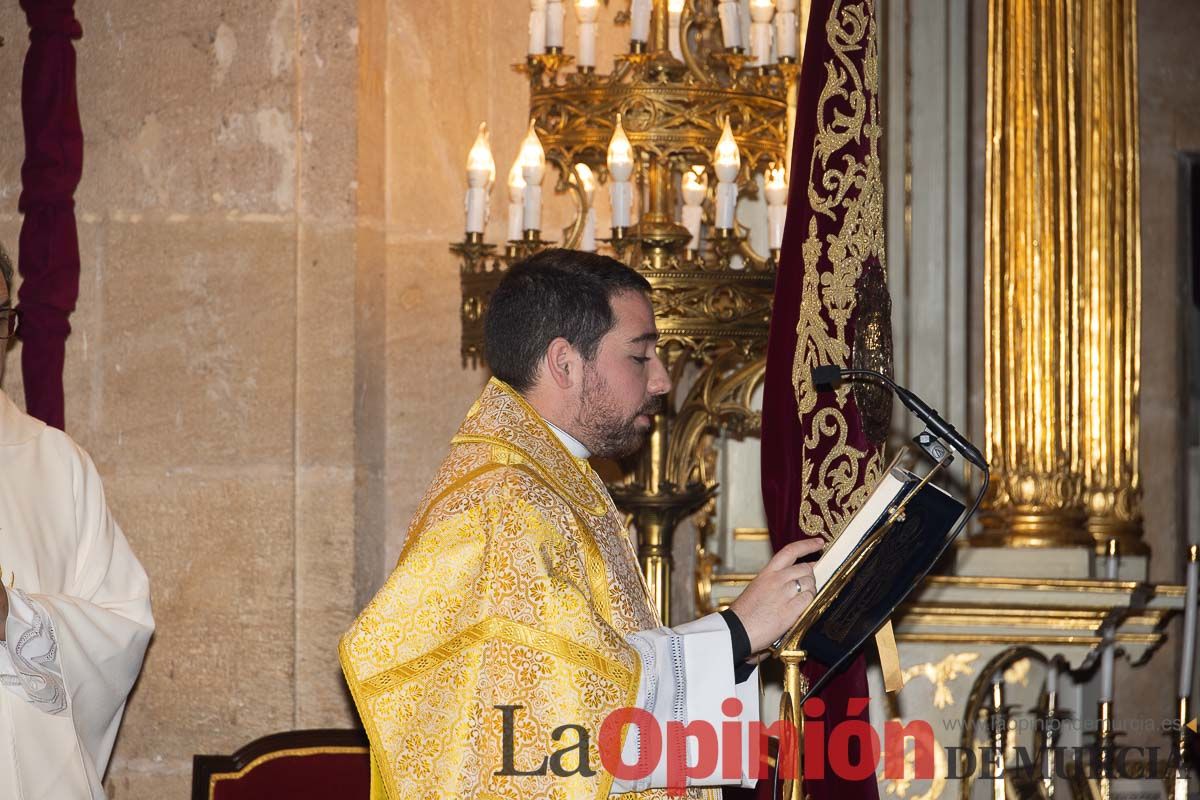 Apertura de la etapa preparatoria del Año Jubilar en Caravaca