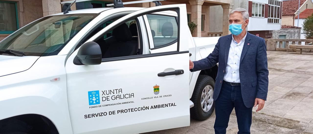 Luis Taboada recibió el nuevo vehículo que se sumará al parque municipal.