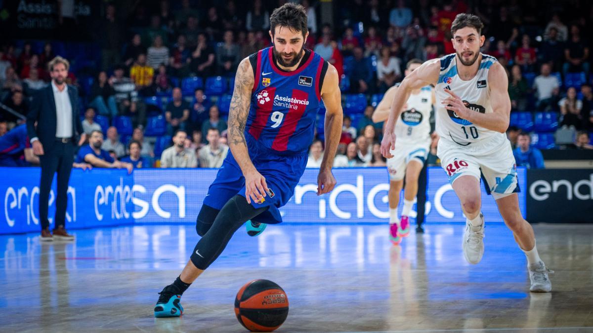 Ricky Rubio se dispone a anotar a placer