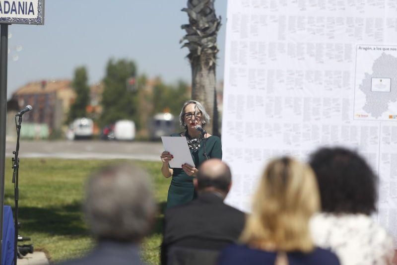 Homenaje a las víctimas del Covid-19