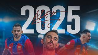 Álex Yepes renueva con el Barça de fútbol sala