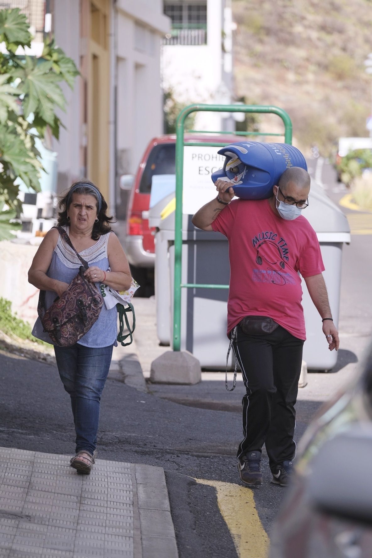 Estado de Valleseco, María Jiménez y El Rebolado en Santa Cruz de Tenerife
