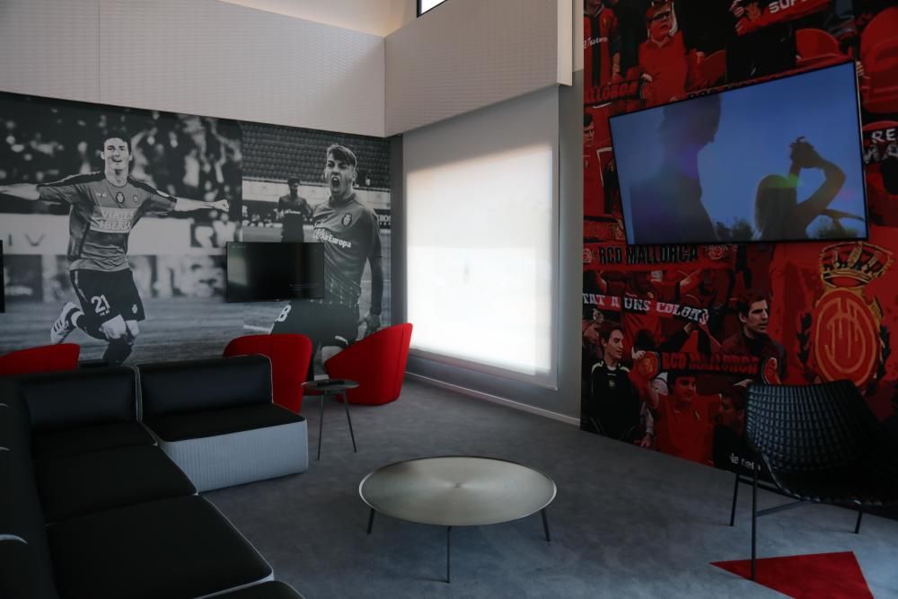 Sarver inaugura el "Players Lounge" de Son Bibiloni