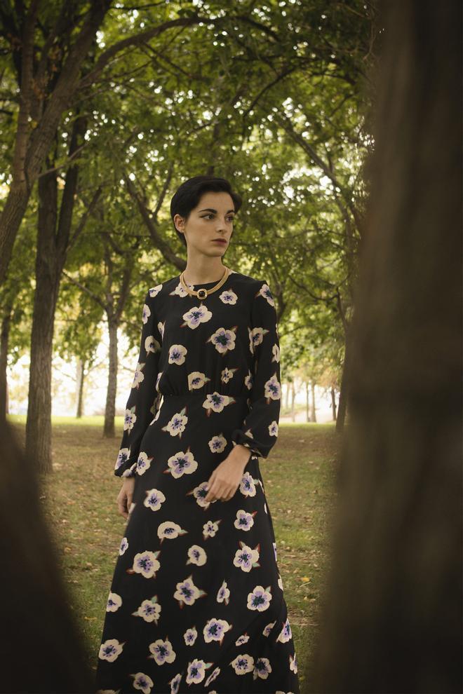 Vestido de flores Mia, de la marca Amateur Spain