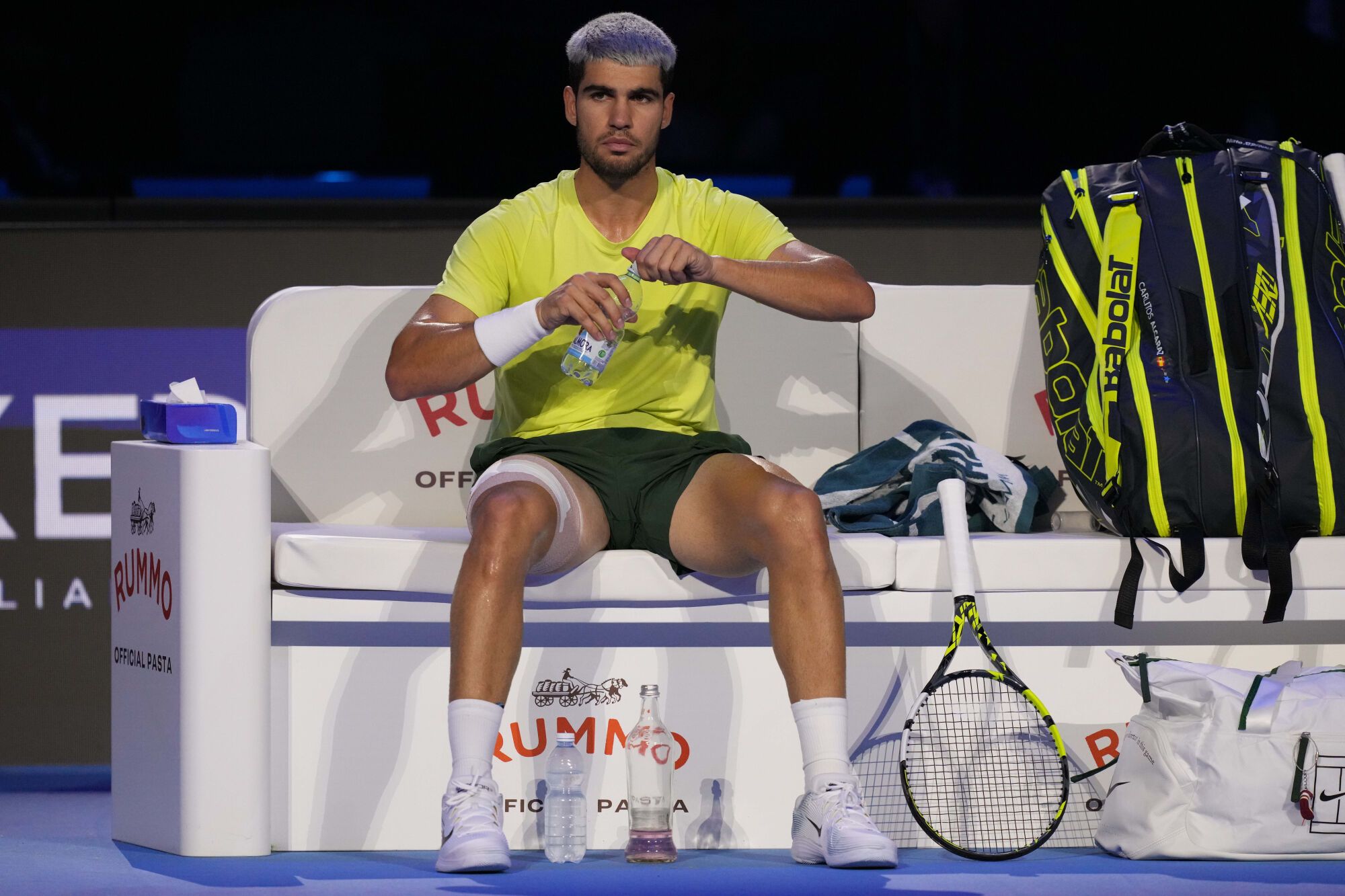 Final de las ATP Finals: Carlos Alcaraz - Jannik Sinner.