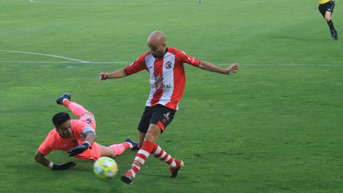 Sergio García marca el segundo gol del Zamora