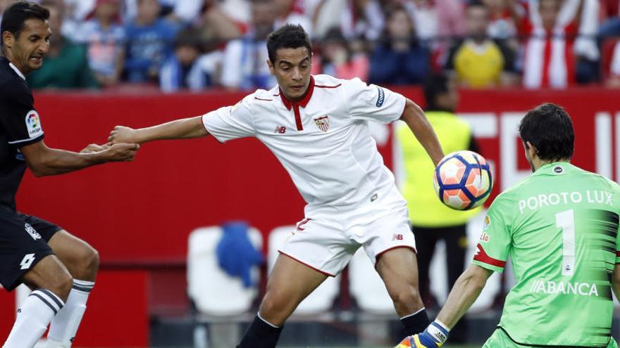 Ben Yedder marca el cuarto gol del Sevilla.