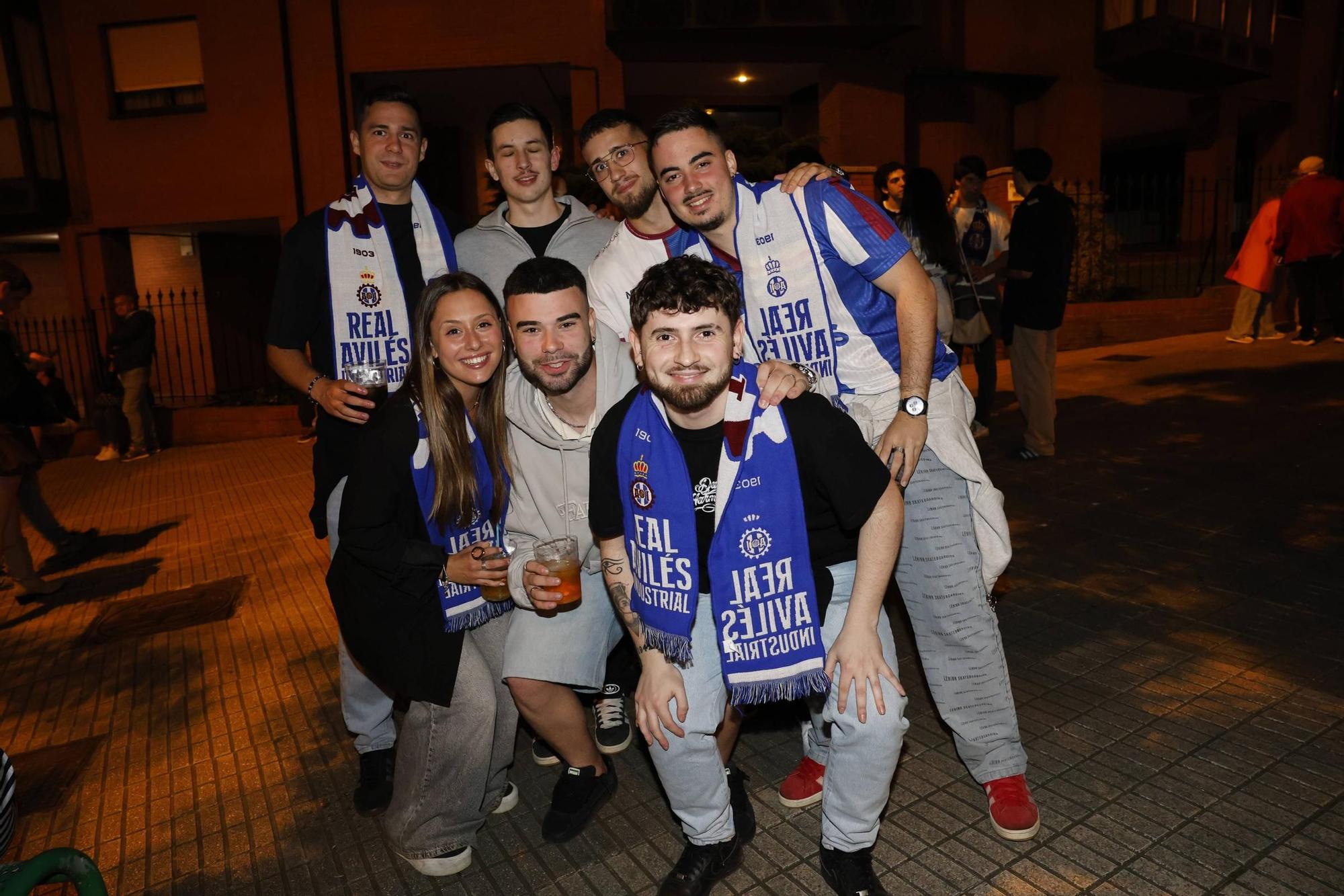 EN IMÁGENES: Locura en las calles de Avilés por el ascenso