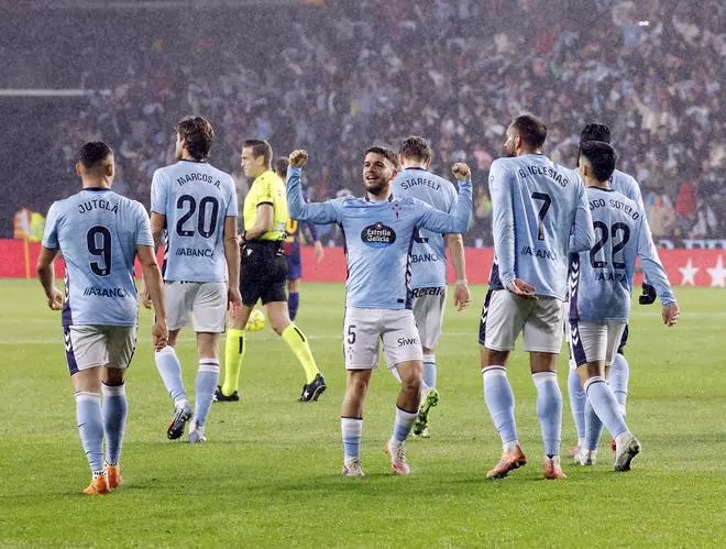 Las mejores imágenes del Celta - Barcelona