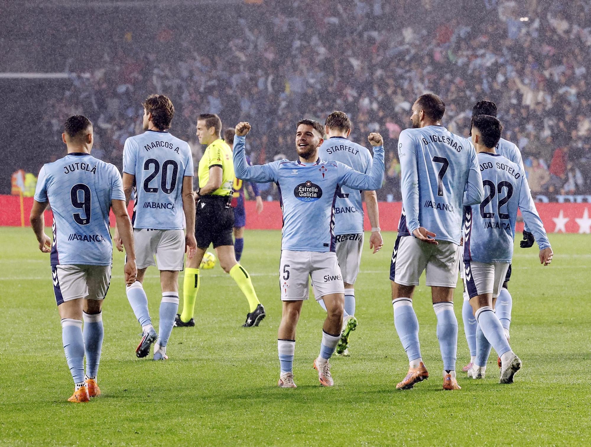 Las mejores imágenes del Celta - Barcelona