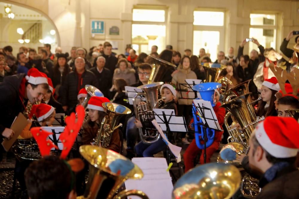 Luces de Navidad en Gijón