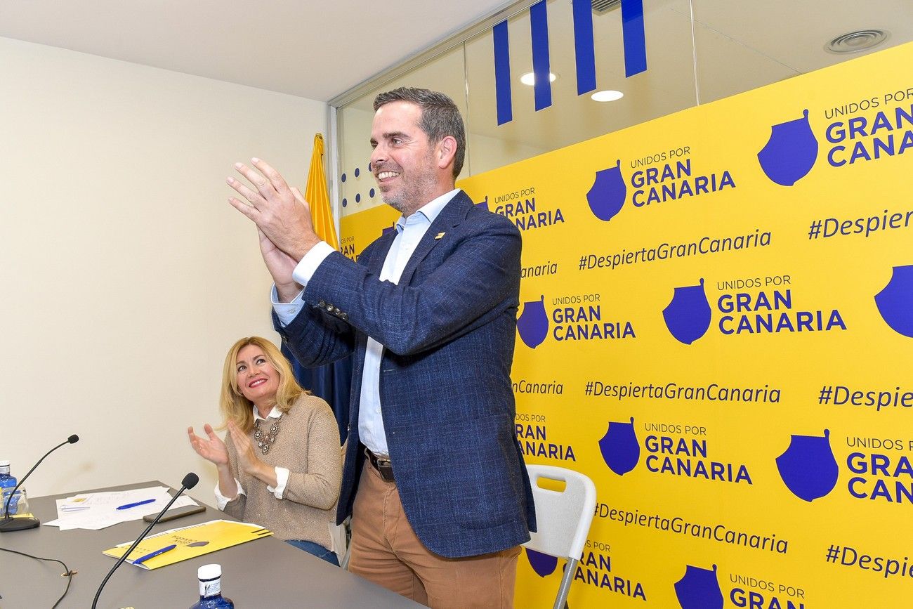 Lucas Bravo de Laguna, candidato de Unidos por Gran Canaria a la presidencia del Gobierno