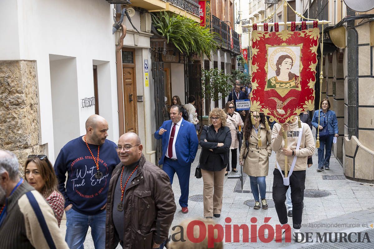 Cofradías y Hermandades de Semana Santa Peregrinan a Caravaca