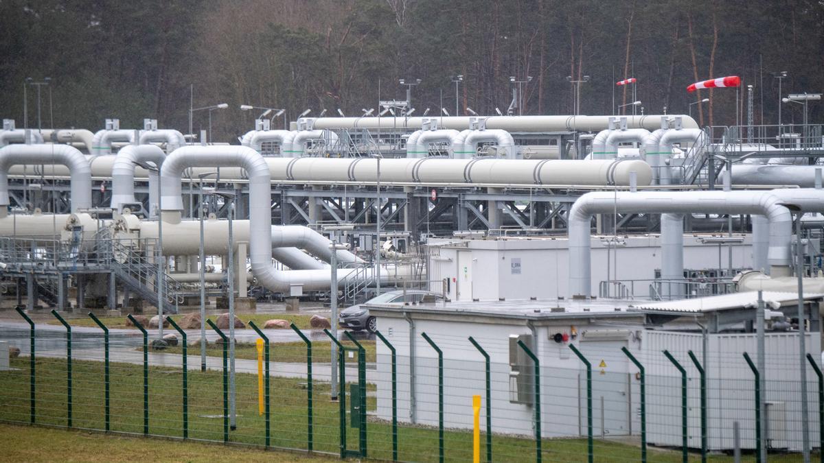 Imagen de archivo de la instalación receptora del gasoducto Nord Stream en Lubmin, Alemania.