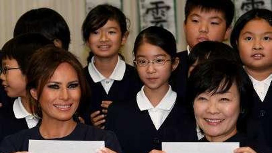 Melania Trump, en Japón.