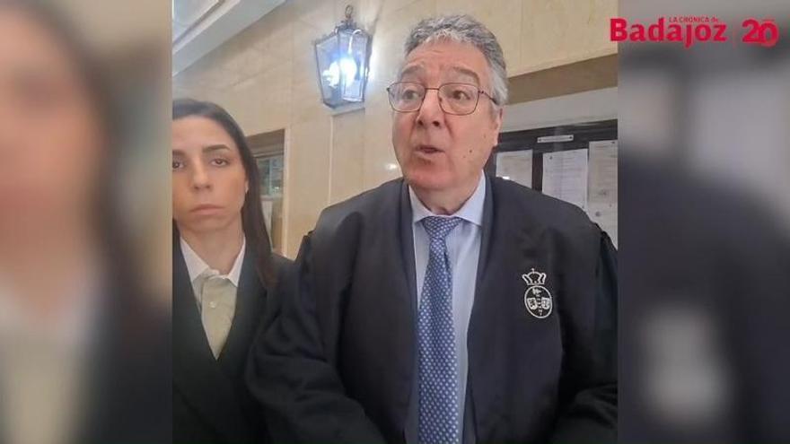 Vídeo | El abogado de los investigados por la desaparición de Francisca Cadenas asegura que se sienten "indignados" y "señalados"