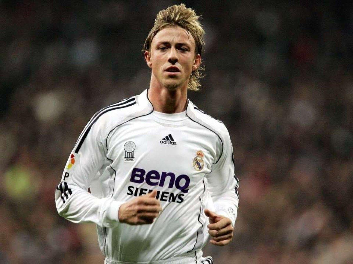 Guti con el Real Madrid.