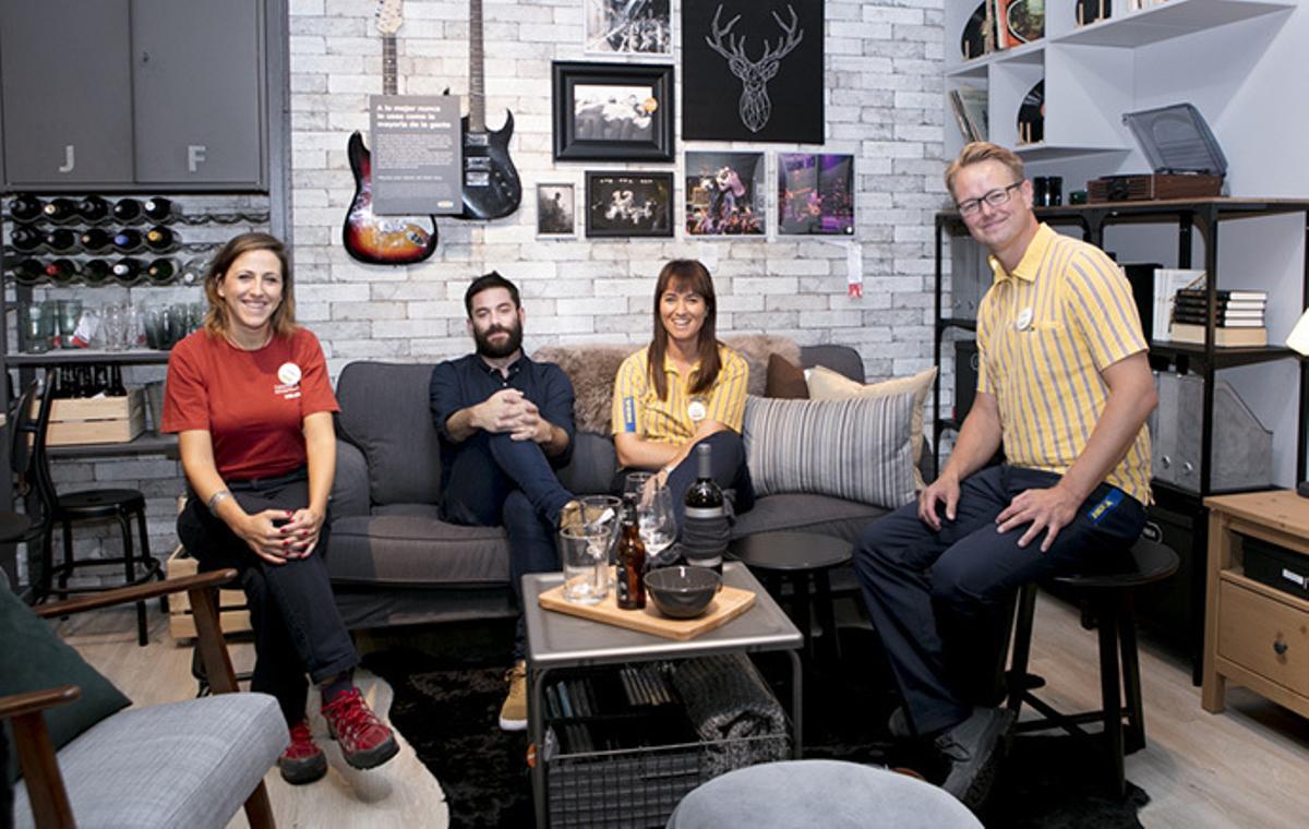 IKEA Murcia crea el "salón ideal" de Viva Suecia