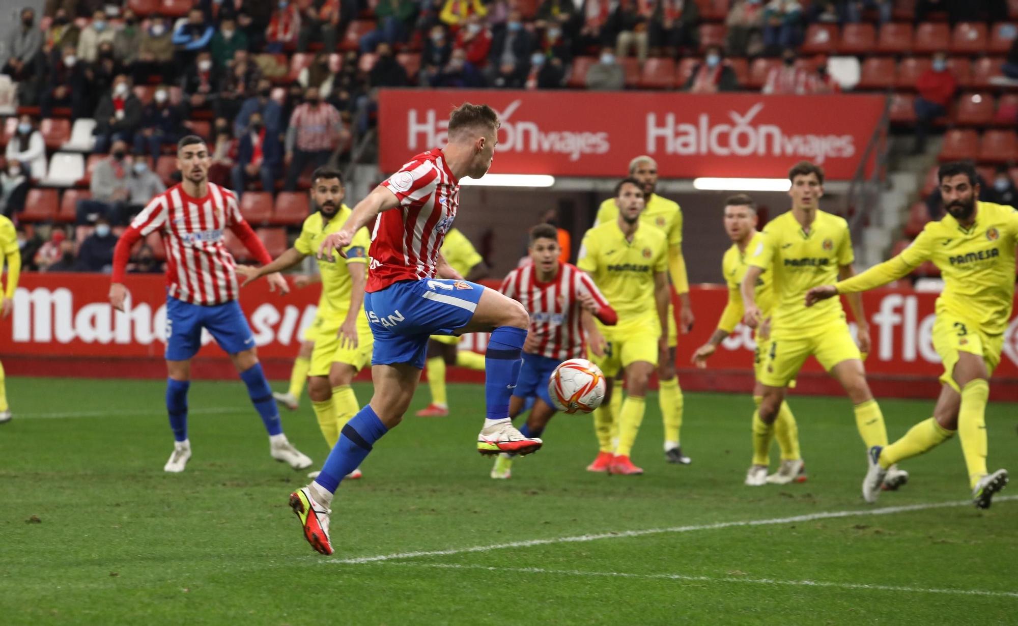 En imágenes: así ha sido la victoria del Sporting ante el Villarreal