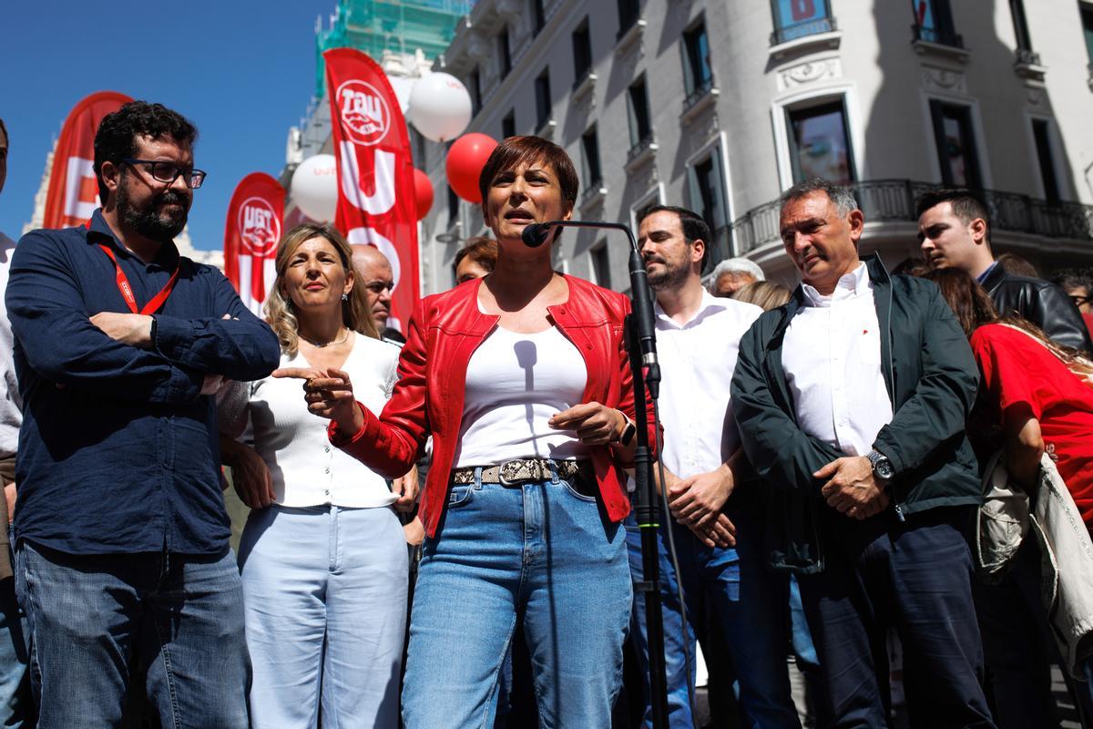 Las manifestaciones del 1 de mayo, en imágenes.