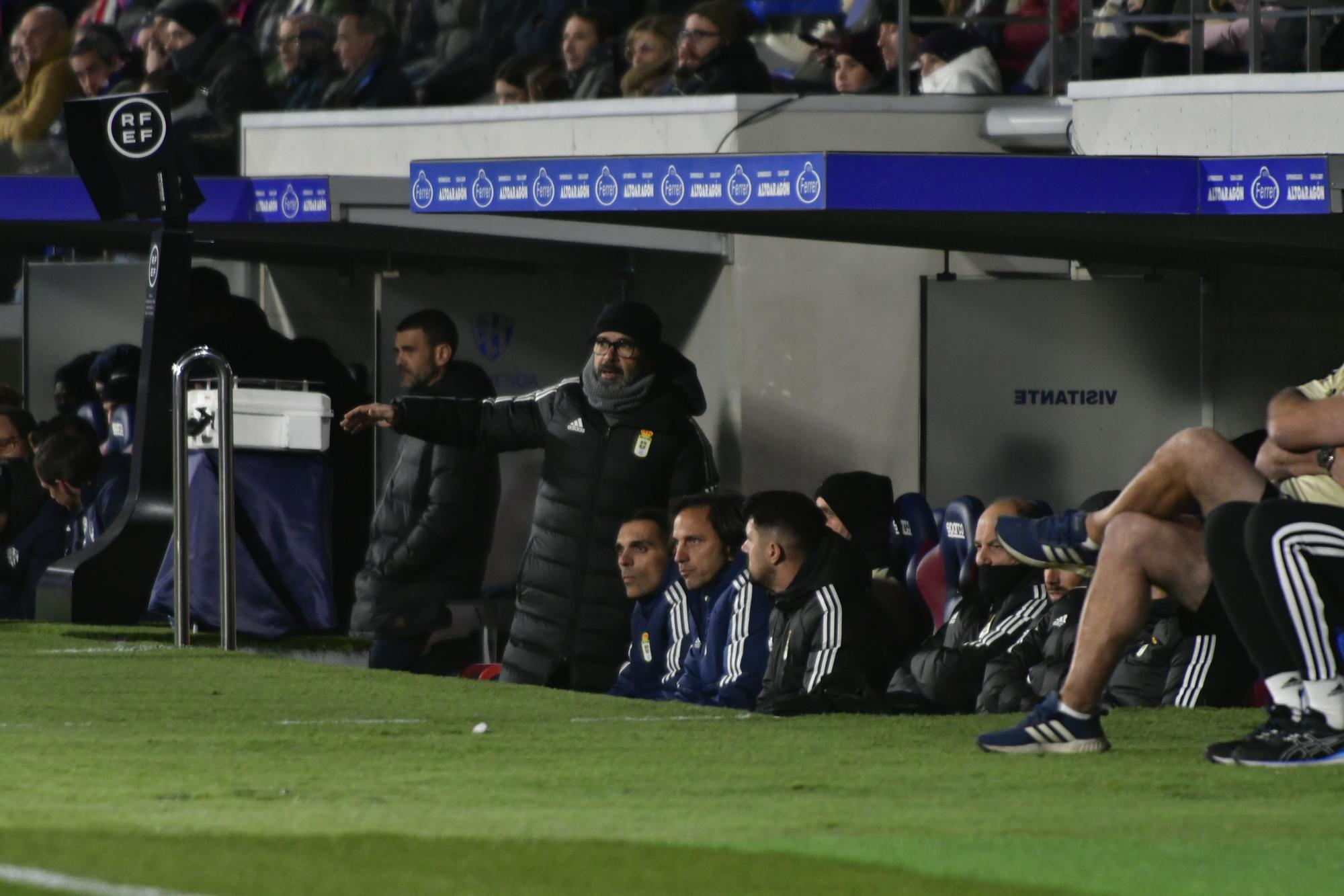 EN IMÁGENES: El partido entre el Real Oviedo y el Huesca