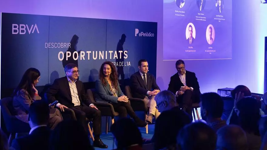 BBVA impulsa el debate sobre las oportunidades de la inteligencia artificial en un encuentro organizado junto con El Periódico, en colaboración con Cecot.