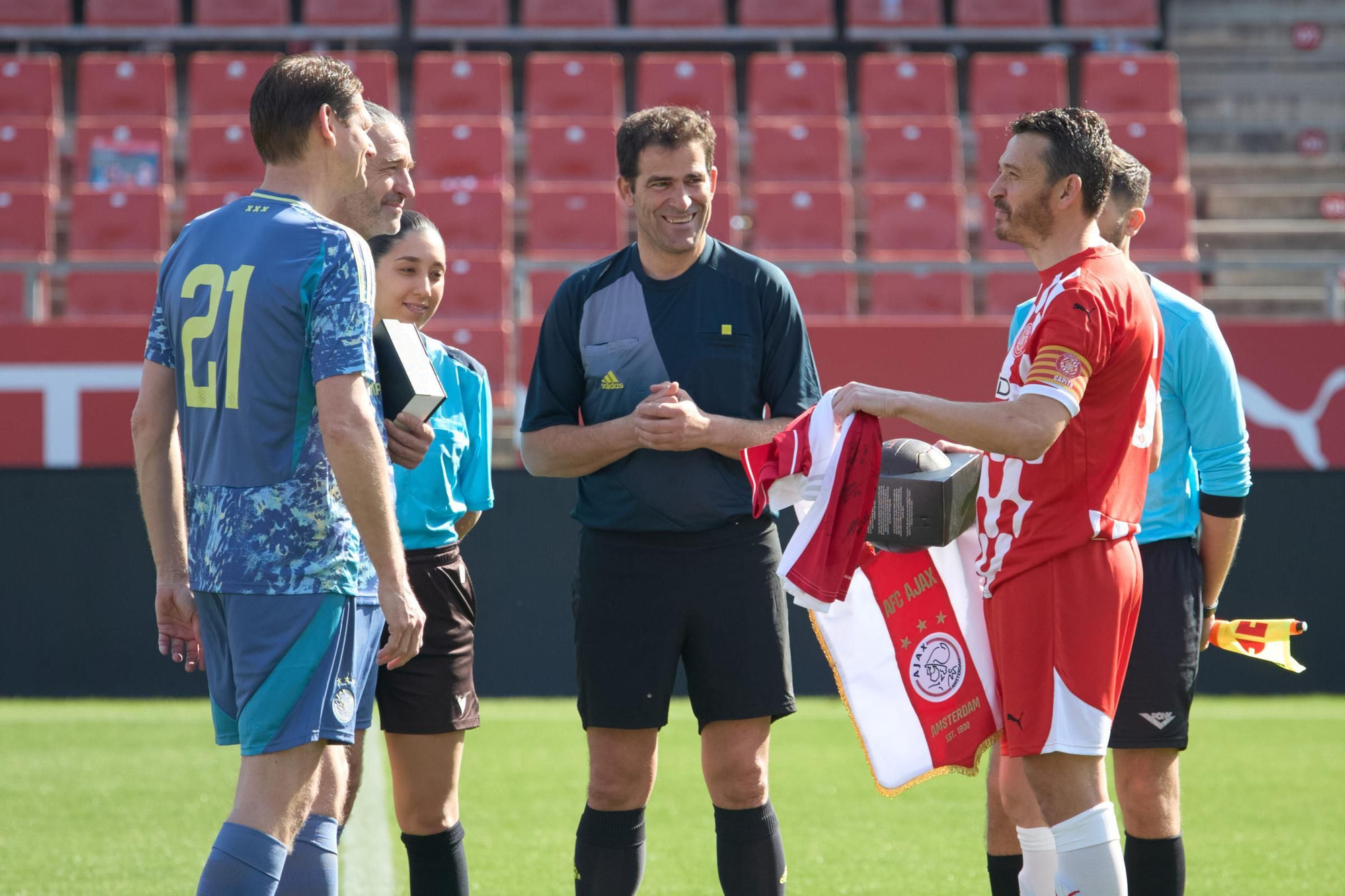 Les fotos del Girona Legends - Ajax Legends