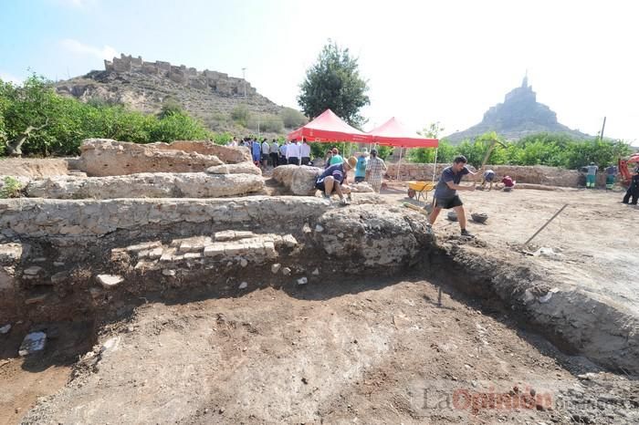 Excavaciones arqueológicas en Monteagudo