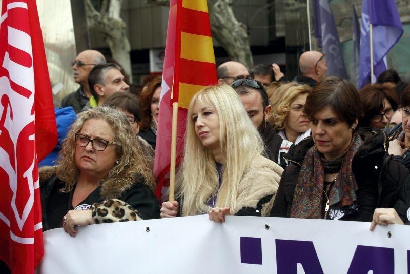 La jornada del 8M en Aragón