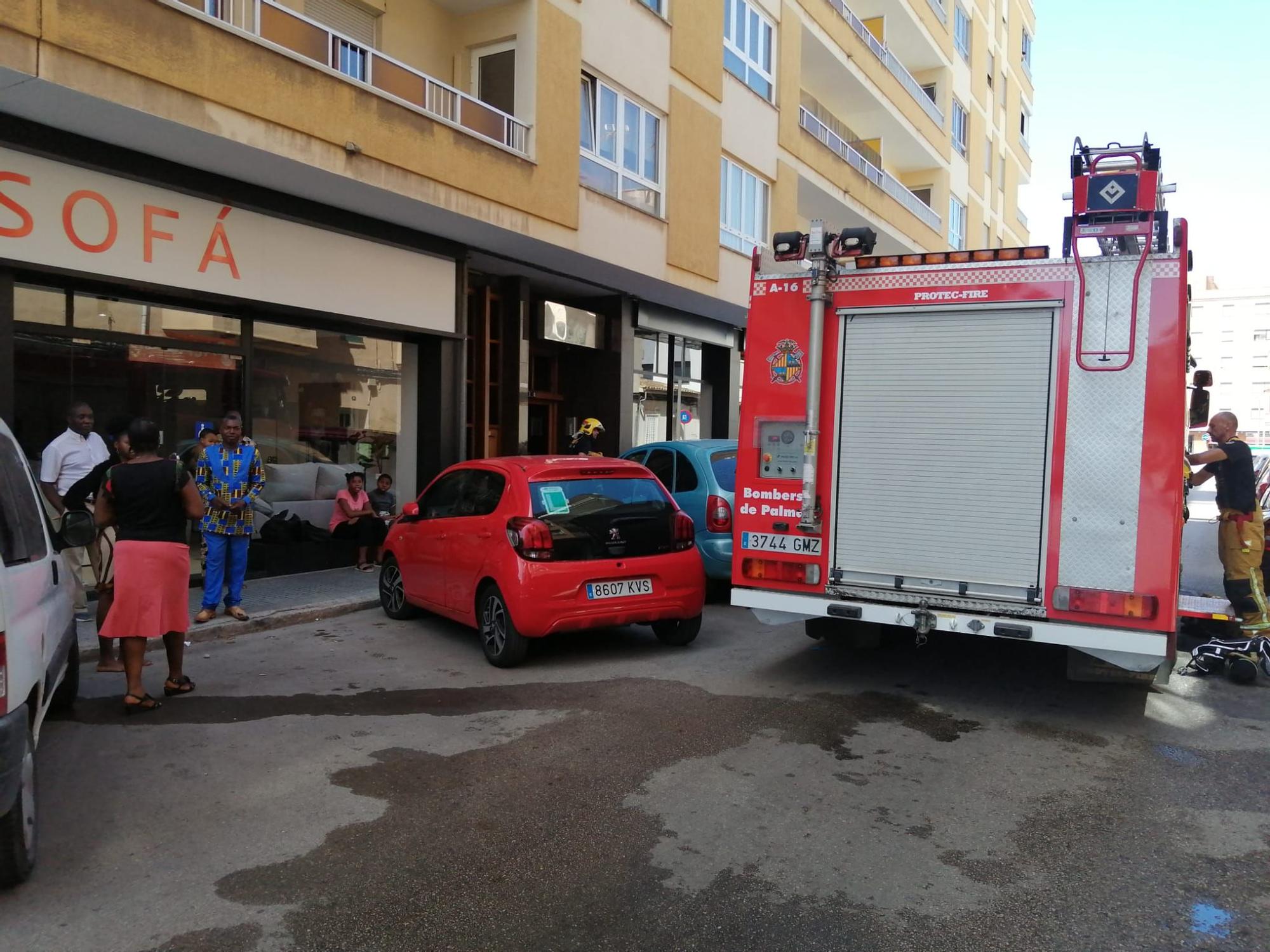 Incendio en una iglesia evangélica de Palma