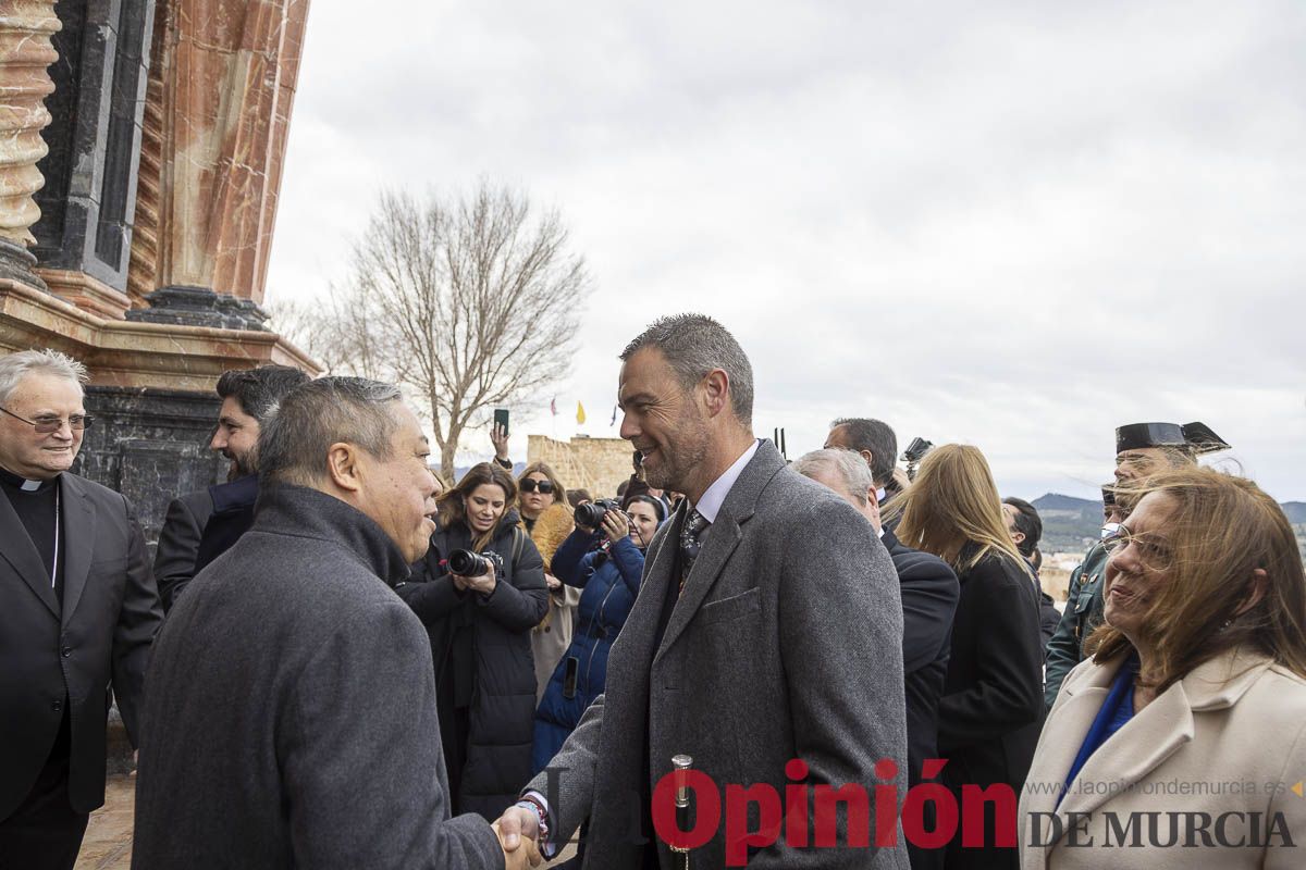 Clausura Año Jubilar de Caravaca (recepción de invitados)
