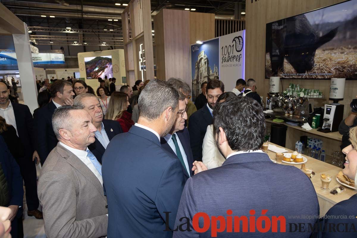 Así fue la jornada del viernes en el stand de la Región en Fitur