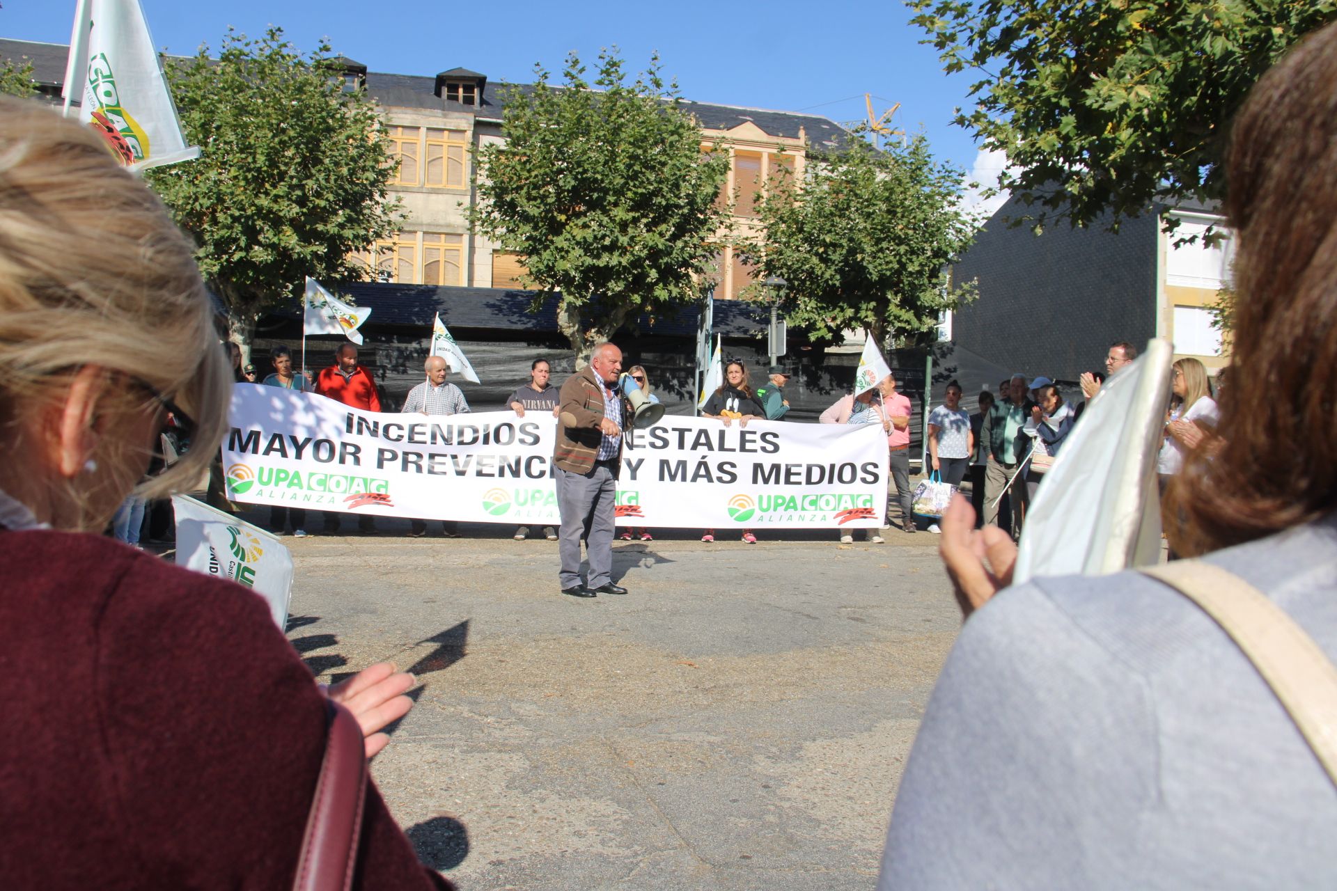 GALERÍA | Protesta en Sanabria por los incendios