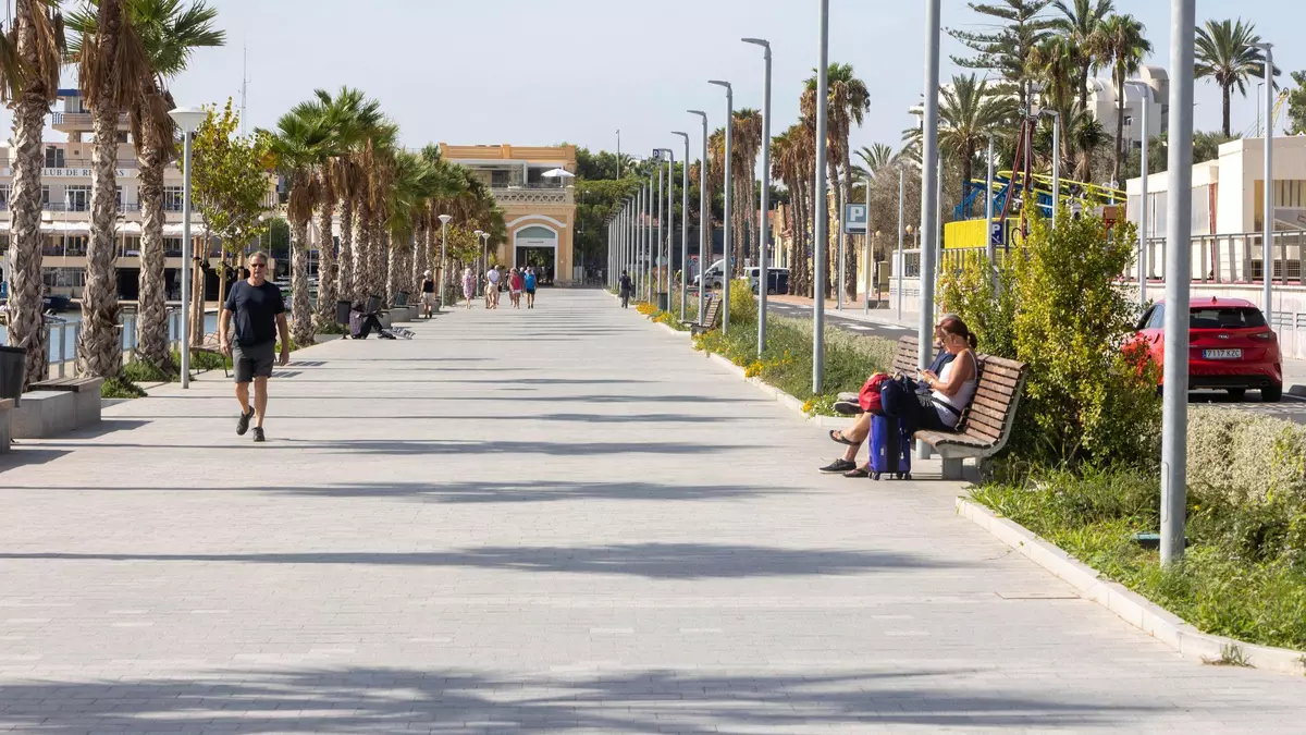 Las casetas llamadas de los «hippies»