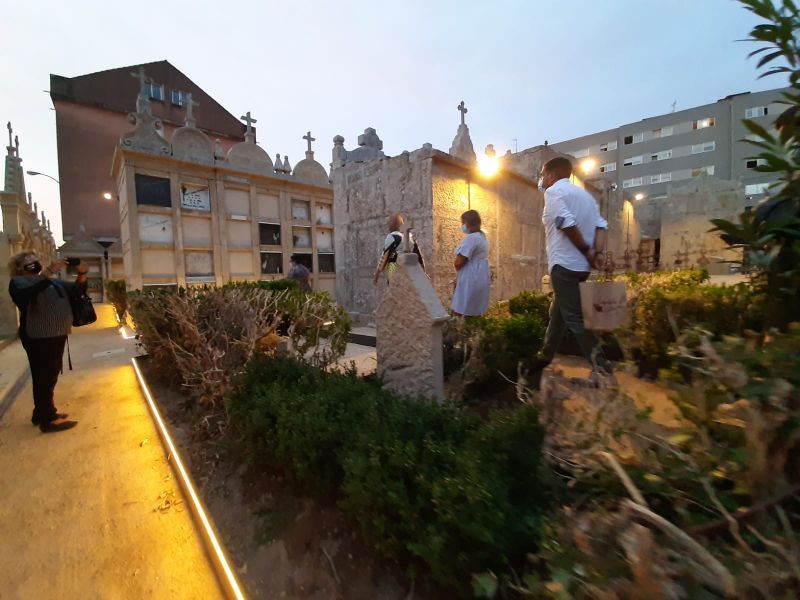 El cementerio de Os Eidos aspira a ser elegido como el más bonito de España