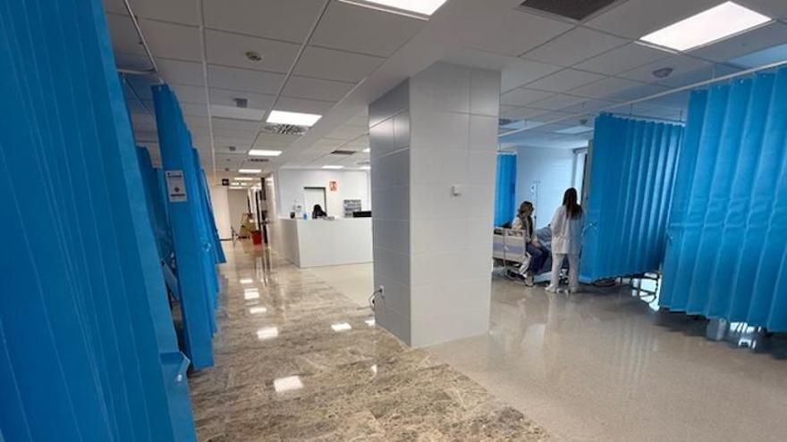 El Hospital de la Ribera fía a la ampliación proyectada la solución a la falta de espacio en Urgencias