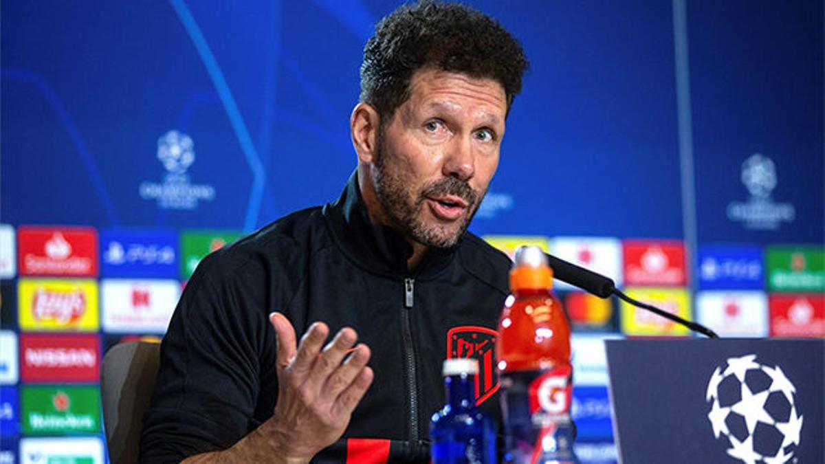 Simeone: "Creo en mi equipo, mañana tenemos una gran oportunidad"