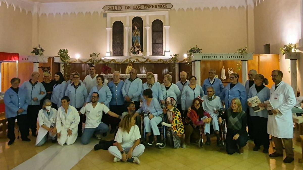Pacientes, familiares y personal sanitario protagonizaron el concierto en el Hospital La Magdalena.