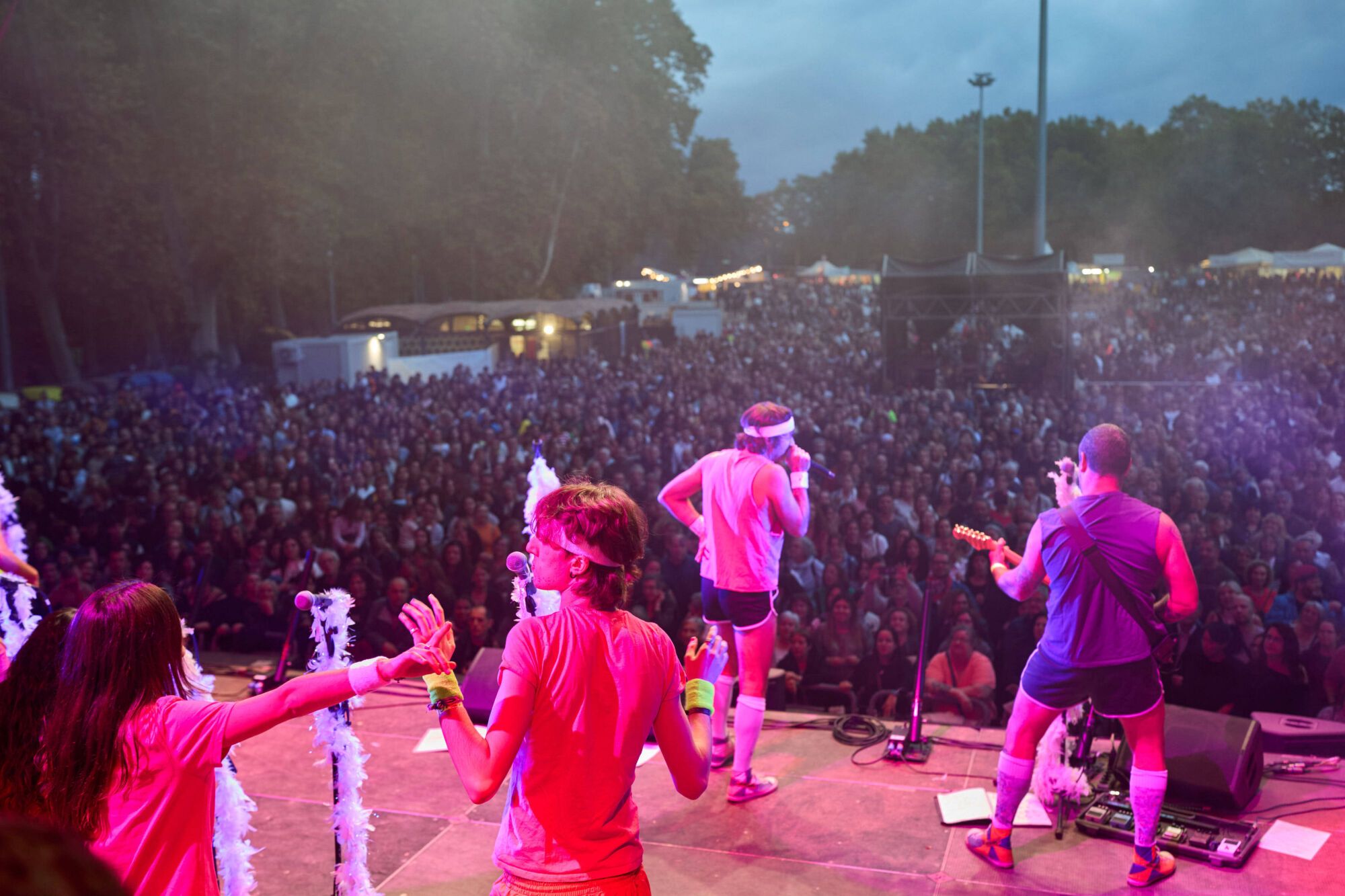Les imatges del concert de Di Versiones a la Copa