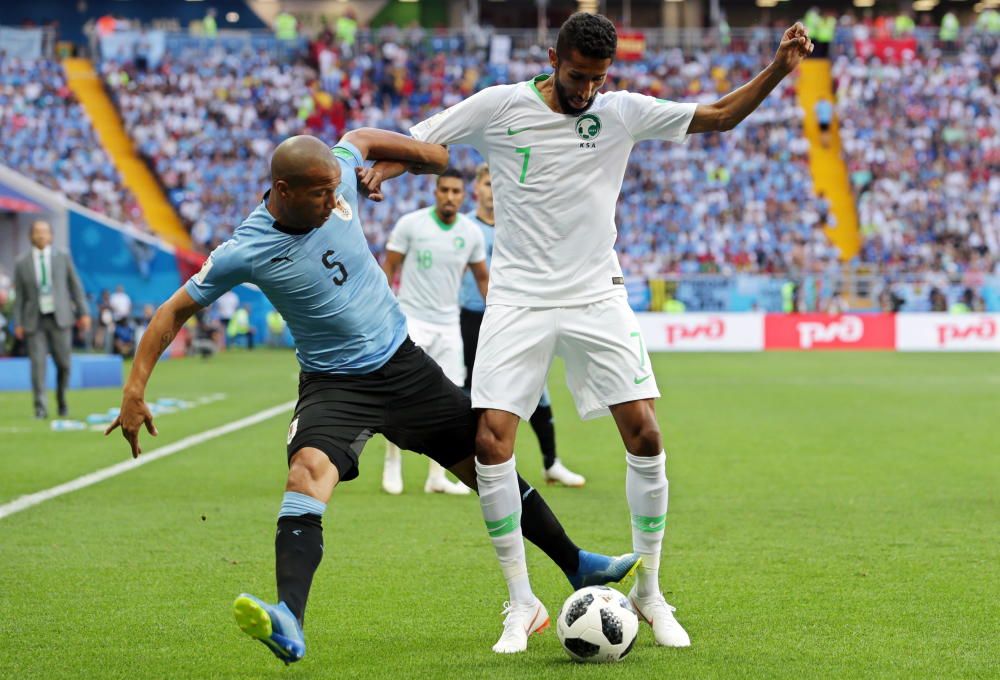 Mundial de Rusia: Uruguay-Arabia Saudí