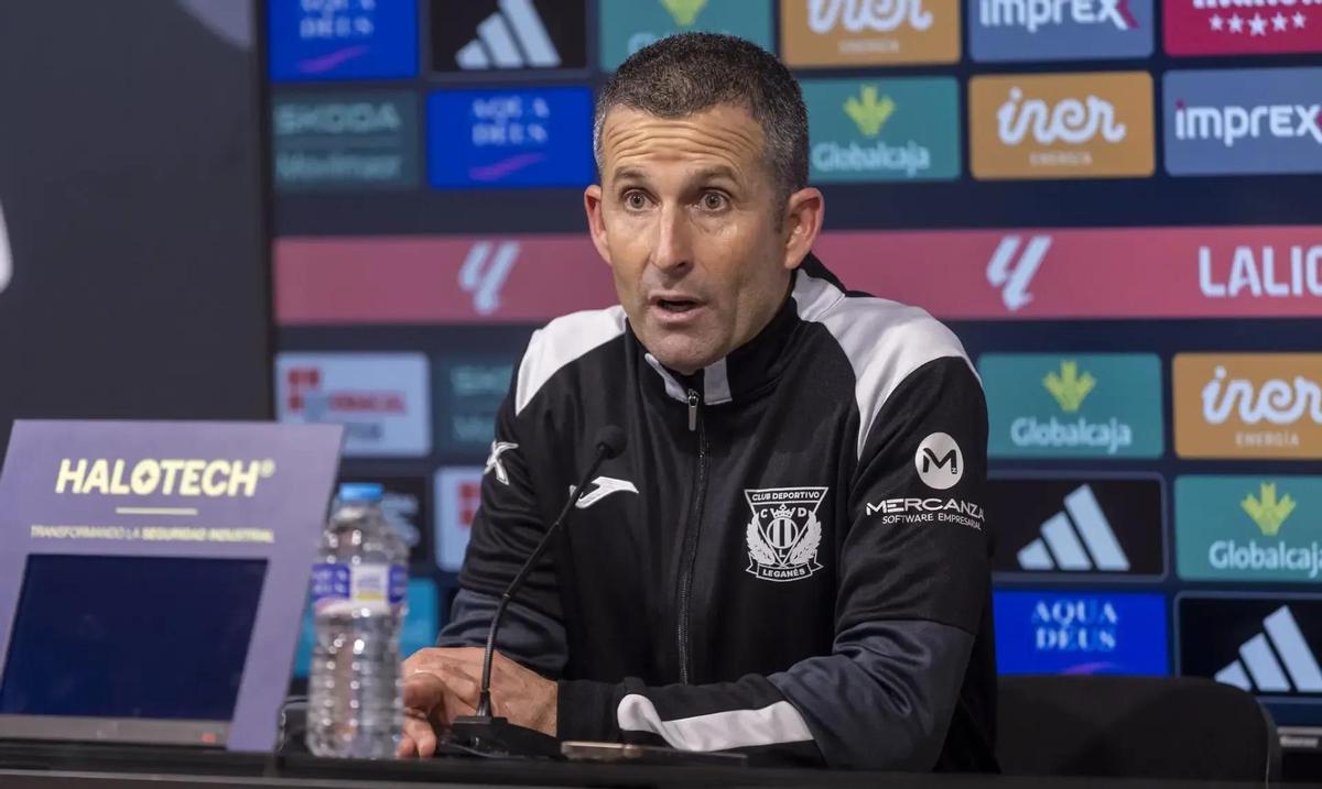 Igor Oca, entrenador del Leganés