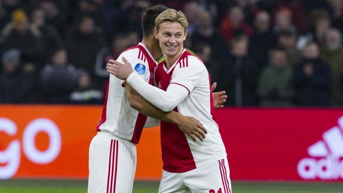Frenkie de Jong estuvo inspirado contra el Heerenveen